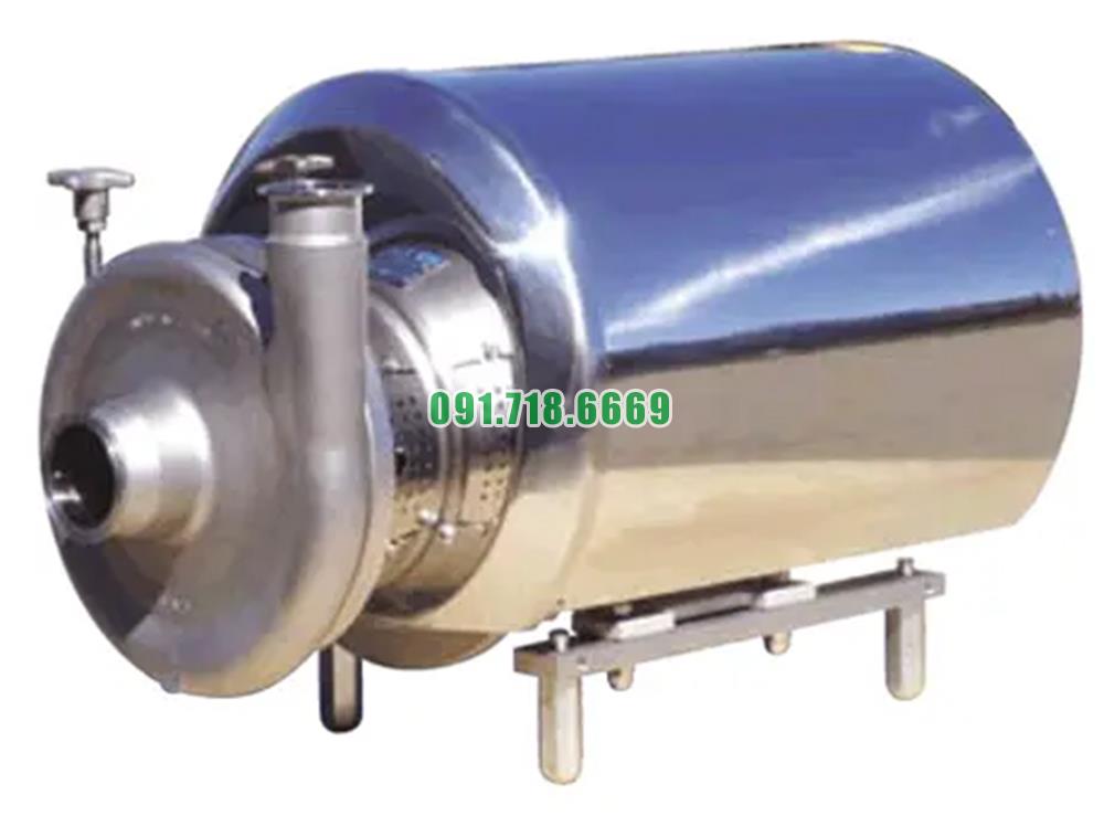 Bơm thực phẩm ly tâm BAW5-24-1.5 khung thép SUS316L