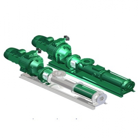 Máy bơm bánh răng hóa chất trục vít NOVAROTOR N