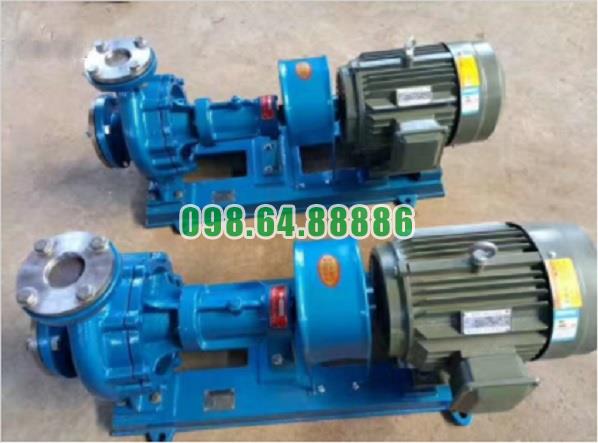 Bơm tuần hoàn dầu nóng RY100-65-200 cột áp 50 m, lưu lượng 100 m3/h, công suất 22 kW