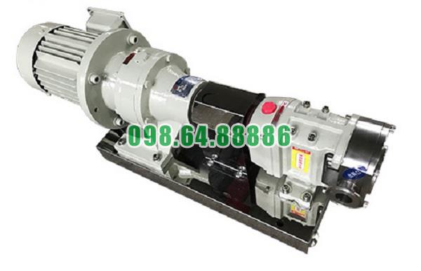Máy bơm lobe 3RP-35 lưu lượng 15 m3/h đường kính kết nối 51 mm công suất 4kw